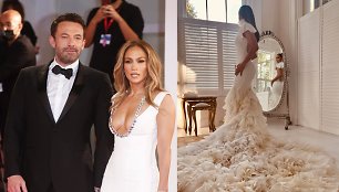J.Lopez parodė tris per vestuves su B.Afflecku dėvėtas sukneles: stebina savo kaina