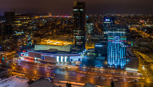 Vilnius pasipuošė Lietuvos šimtmečiui