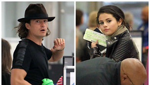 Orlando Bloomas ir Selena Gomez