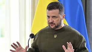Ukrainos prezidentas Volodymyras Zelenskis