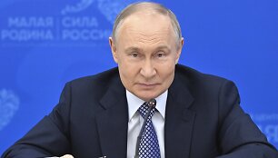 Rusijos prezidentas Vladimiras Putinas / Stanislav Krasilnikov / AP