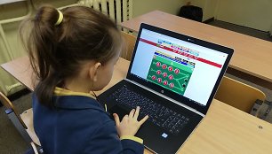 Saugumo internete pagrindų vaikai mokosi nuo pradinių klasių