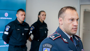 Lietuvos policija pristato naujas uniformas