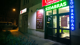 Sostinėje apiplėštas lombardas