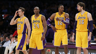 Steve\'as Nashas, Kobe Bryantas, Dwightas Howardas ir Pau Gasolis