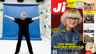 Greta Skaraitienė / žurnalo &bdquo;Ji&ldquo; Nr. 29 vir&scaron;elis