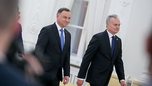 Andrzejus Duda ir Gitanas Nausėda