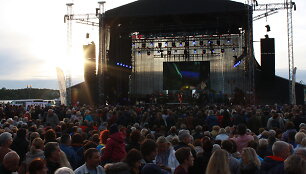 Klaipėdos pilies džiazo festivalio akimirka