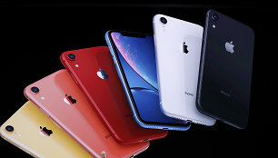 „iPhone 11“ korpuso spalvų variantai