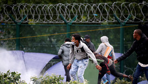 I&scaron;ardoma migrantų stovykla Kalė