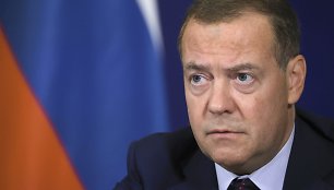 Rusijos saugumo tarybos pirmininko pavaduotojas Dmitrijus Medvedevas