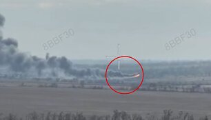 Ukrainiečiai numu&scaron;ė Rusijos sraigtasparnį Mi-28