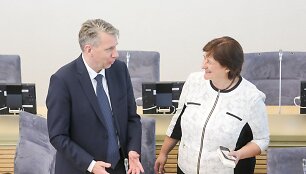 Darius Valys ir Loreta Graužinienė