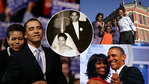 Barackas ir Michelle Obamos – 30 metų santuokoje: kas liko už Baltųjų rūmų durų?