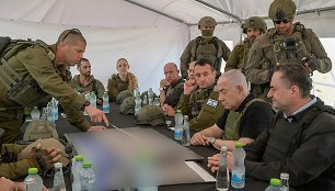 Izraelio ministras pirmininkas Benjaminas Netanyahu