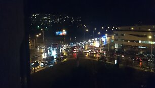 Po avarijos Žirmūnų ir Kareivių g. sankryžoje formavosi spūstys