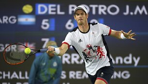 Andy Murray nugalėjo Juaną Martiną del Potro ir apgynė olimpinio čempiono vardą