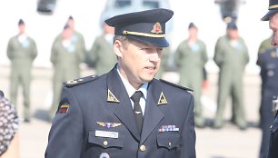 Lietuvos karinėms oro pajėgoms nuo šiol vadovaus pulkininkas leitenantas Marius Matulaitis.