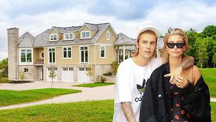 Justinas Bieberis ir Hailey Baldwin bei jų naujieji namai Kanadoje