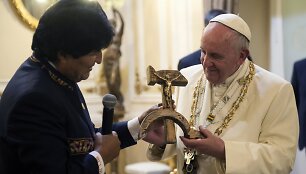 Popiežiaus Pranci&scaron;kaus vizitas Bolivijoje