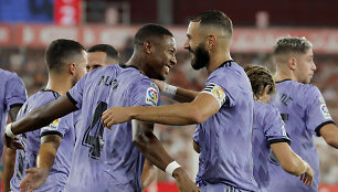 Davidas Alaba ir Karimas Benzema