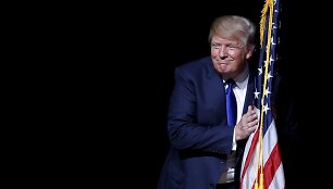 2. Donaldas Trumpas &ndash; i&scaron;rinktasis JAV prezidentas