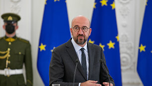 Charles'is Michelis ir Gitanas Nausėda