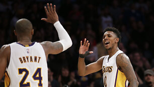 Kobe Bryantas ir Nickas Youngas