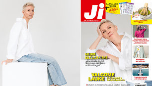 Giedrė Kilčiauskienė ir žurnalo JI Nr. 21 