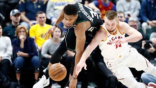 Giannis Antetokounmpo ir Domantas Sabonis