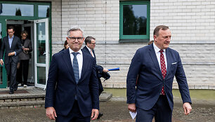 EK komisaro Magnuso Brunerio vizitas pasienyje