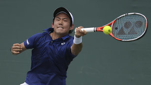 „Miami Open“: Feliciano Lopezas – Yoshihito Nishioka