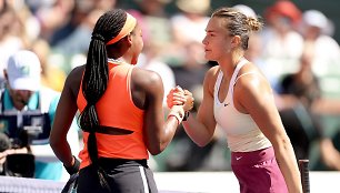 Coco Gauff ir Aryna Sabalenka