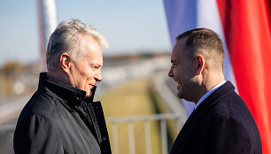Gitanas Nausėda, Karolis Nawrockis