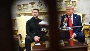 Volodymyras Zelenskis, Donaldas Trumpas / Scanpix
