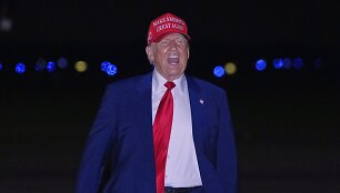 JAV prezidentas Donaldas Trumpas / Alex Brandon / AP
