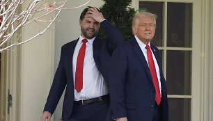 J.D.Vance'as ir Donaldas Trumpas
