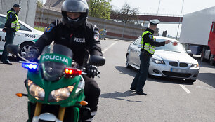 Specialus kelių policijos reidas