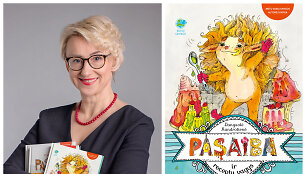 Danguolė Kandrotienė ir knyga &bdquo;Pasaiba ir receptų vagys&ldquo;