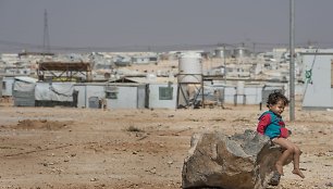 Sirijos pabėgėlių stovykla Zaatari, Jordanijoje