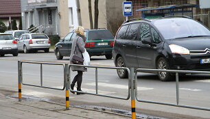 Panevėžio policija fiksavo pėsčiųjų praleidimo tvarkos pažeidimus