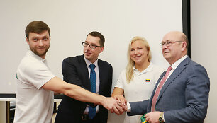 Spaudos konferencija su Rūta Meilutyte