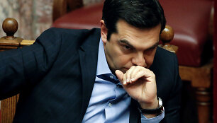Graikijos premjeras Alexis Tsipras