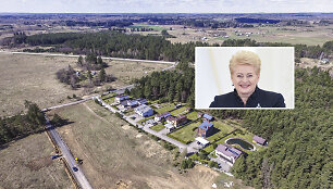 Dalios Grybauskaitės sklypas Pa&scaron;ilių kaime