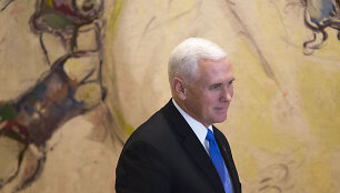 Mike'as Pence'as Izraelyje