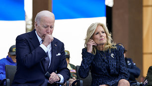 JAV prezidentas Joe Bidenas ir pirmoji dama Jill Biden