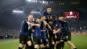 Dramatiškas „Coppa Italia“ finalas: pratęsimo drama baigėsi „Inter“ triumfu