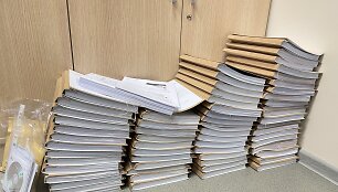 Nagrinėjamos bylos apimtys &ndash; itin didelės. 