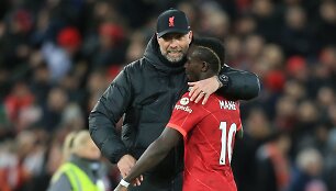 Jurgenas Kloppas ir Sadio Mane