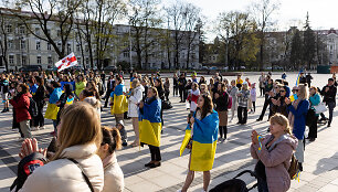 Mitingas &bdquo;Slava Ukraini! Už jūsų ir mūsų laisvę!&ldquo;